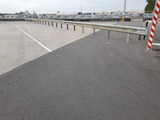 Vangrail type A thvz. w.l. 4000 mm., tot. 4300 mm. 2e keus 