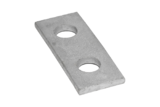 Koppelstrip kolombeschermer Afm: 100x40x6 mm.