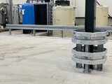 Kolombeschermer Beschermingsrails B op voetplaat