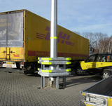 Kolombeschermer uit Rails 2-hoog