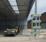 Kolombeschermer uit Rails 4-hoog