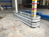 Kolombeschermer uit Rails B 2-hoog