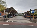 Doorrijhoogte Portaal Maatwerk RAL 7016 met Hoogtebalk 