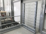 Beschermingsrail Type B 1-hoog met dubbelstaafmat
