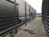 Beschermingsrail Type B 1-hoog met dubbelstaafmat