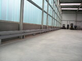 Beschermingsrail Type B 1-hoog 550mm op voetplaat