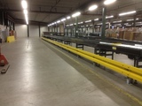 Beschermingsrail Type B 1-hoog 550mm op voetplaat