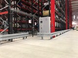 Beschermingsrail Type B 1-hoog 550mm op voetplaat