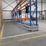 Beschermingsrail Type B 1-hoog 400mm op voetplaat