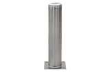 Stootpaal RVS INOX 304 Ø156x2,9x750 mm. op voetplaat | gepoetst